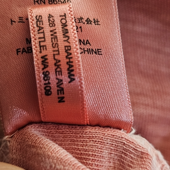 Tommy Bahama Coral Quarterzip Jacket Size Xs/TP - Picture 9 of 11